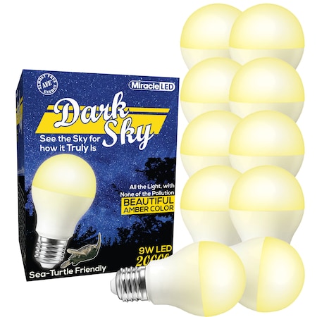 Miracle Led Dark Sky 9W LED Lightbulbs, 10PK 603575